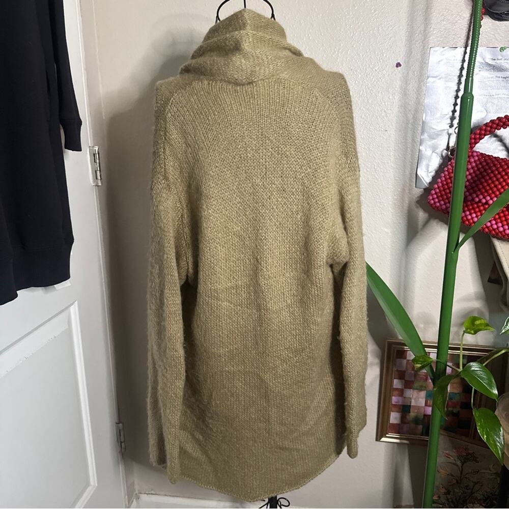 Wooden Ships Paola Buendia Open Front Knit Cardigan M/L - Picture 4 of 7
